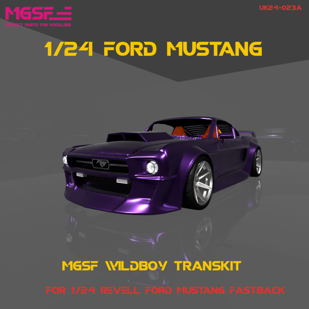 MGSF Mustang Wildboy 1/24 scale