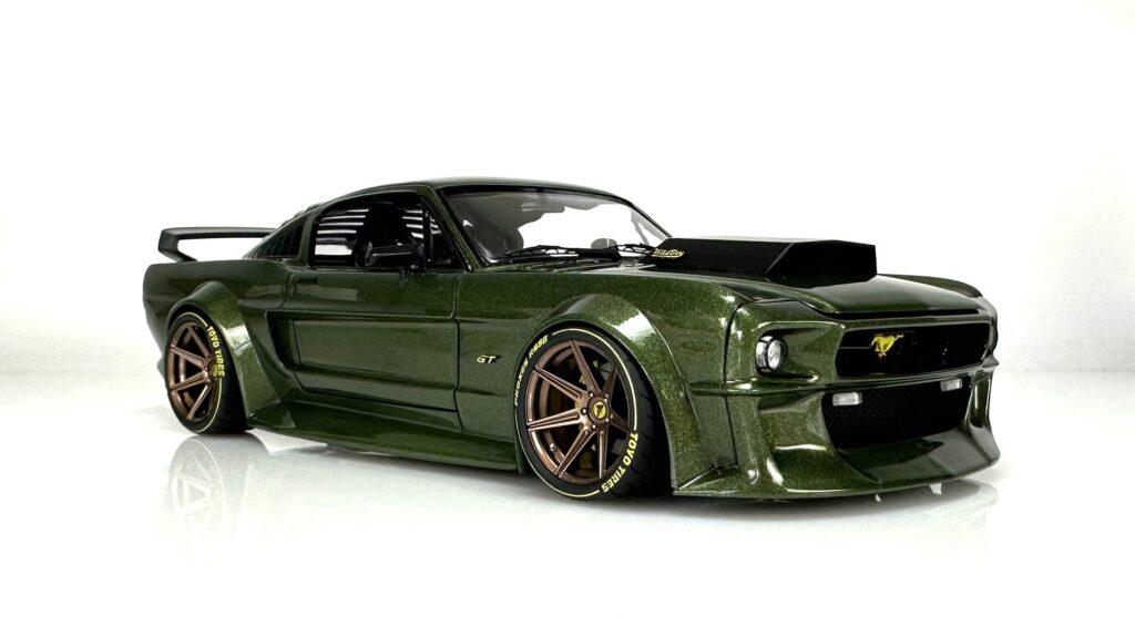 MGSF Mustang Wildboy 1/24 scale transkit green