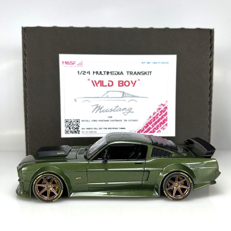 1/24 MGSF Mustang Wildboy transkit